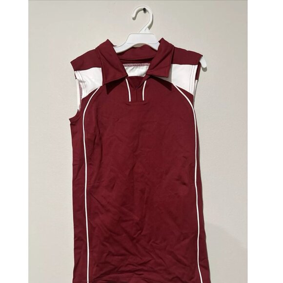 Russell Athletic Dri-Power Stretch Women's Sleeveless Top | Maroon | XS - Picture 1 of 5